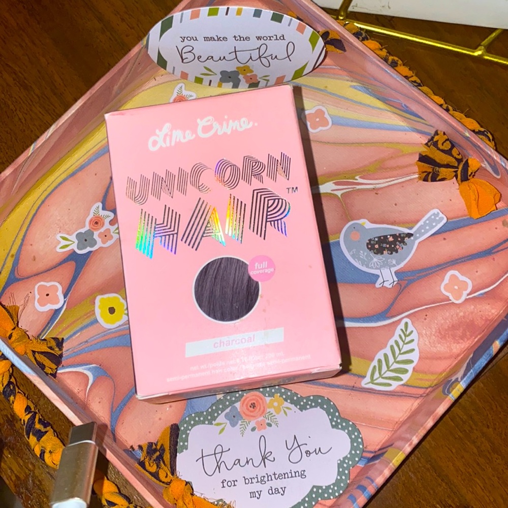COPY - Host pick! Lime Crime UNICORN HAIR CHARCOAL semi